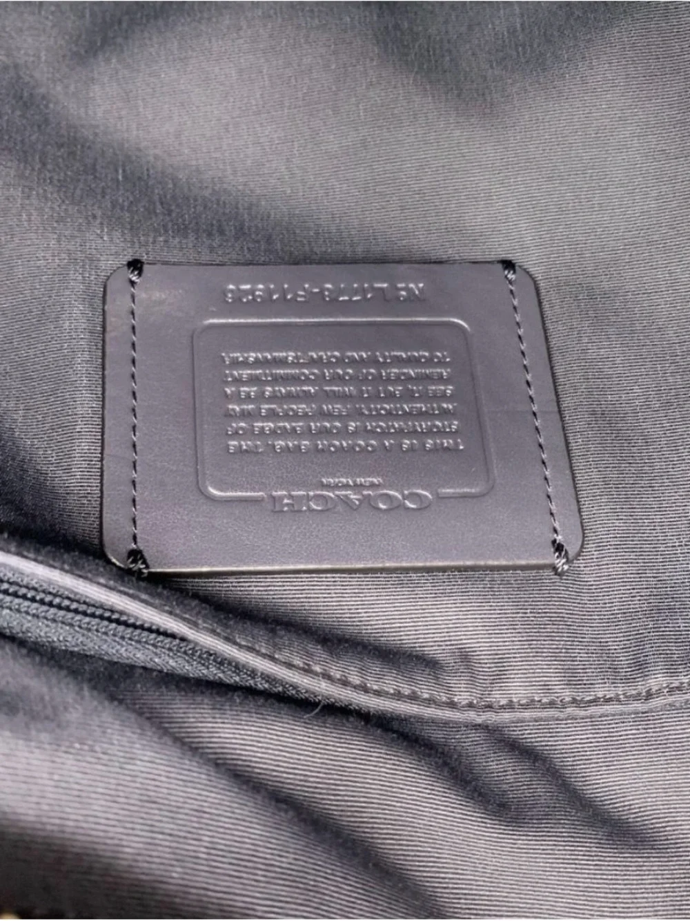 Coach authentic midnight